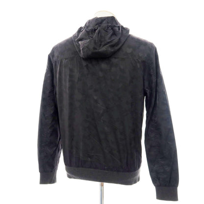 【中古】イレブンティ eleventy ナイロン カモフラ ダブルジップ フーデッドブルゾン グレー【 S 】【 状態ランクC 】【 メンズ 】