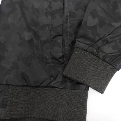 【中古】イレブンティ eleventy ナイロン カモフラ ダブルジップ フーデッドブルゾン グレー【 S 】【 状態ランクC 】【 メンズ 】