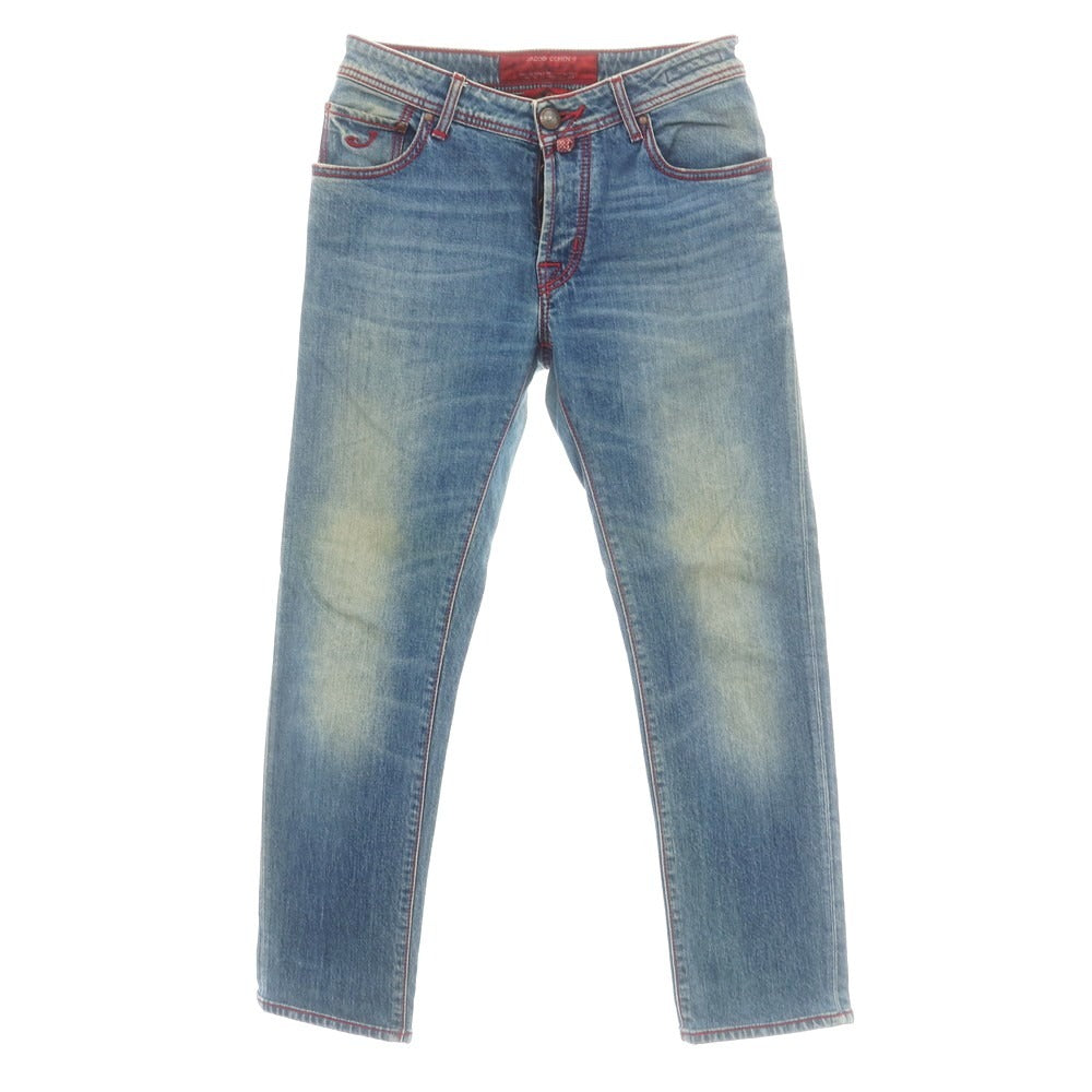 【中古】ヤコブコーエン JACOB COHEN J622 ストレッチ コットン ジーンズ デニムパンツ ライトブルー【 31 】【 状態ランクD 】【 メンズ 】