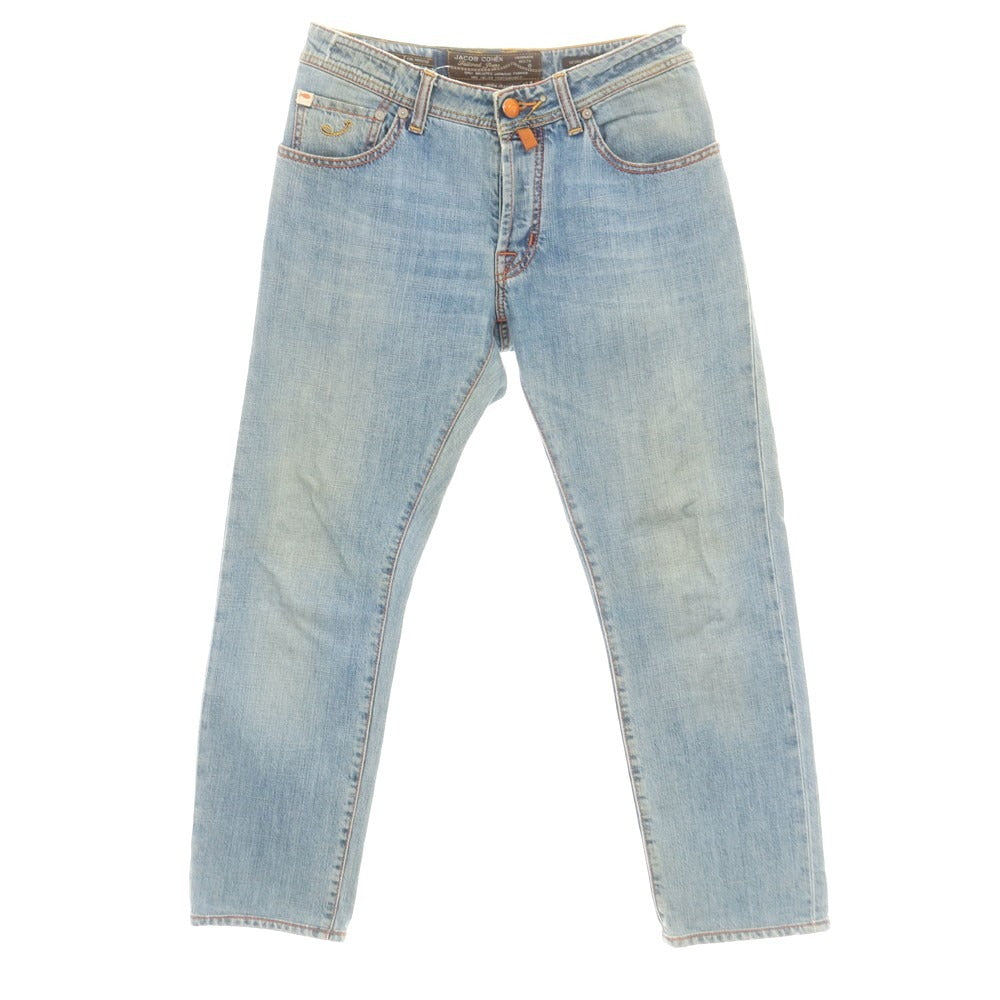 【中古】ヤコブコーエン JACOB COHEN J622 コットン ジーンズ デニムパンツ ライトブルー【 32 】【 状態ランクD 】【 メンズ 】