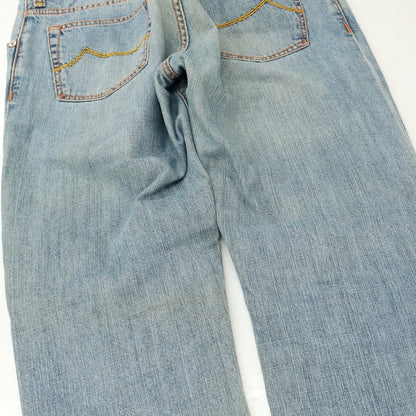 【中古】ヤコブコーエン JACOB COHEN J622 コットン ジーンズ デニムパンツ ライトブルー【 32 】【 状態ランクD 】【 メンズ 】