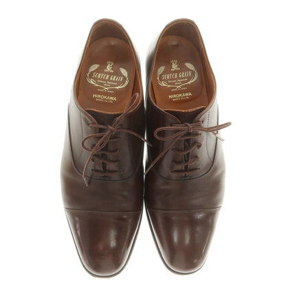 【中古】スコッチグレイン SCOTCH GRAIN ストレートチップ ドレスシューズ ブラウン【 25 】【 状態ランクC 】【 メンズ 】