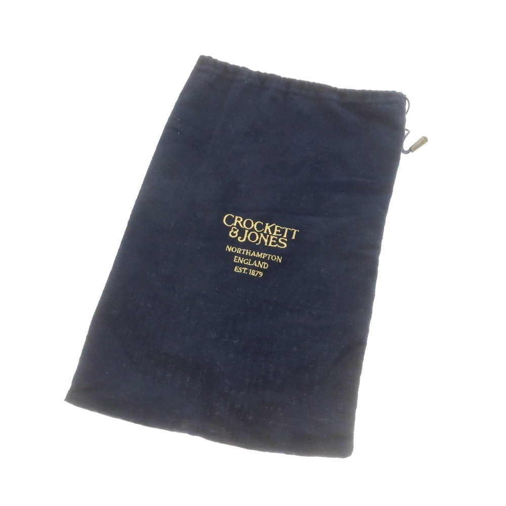 【中古】クロケットアンドジョーンズ CROCKETT&amp;JONES BURGHLEY ダブルモンク ドレスシューズ ブラウン【 7EE 】【 状態ランクC 】【 メンズ 】