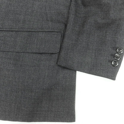 【中古】ボストンテーラー BOSTON TAILOR ウール スリーピース 3つボタンスーツ ダークグレー【 表記なし（S位） 】【 状態ランクB 】【 メンズ 】