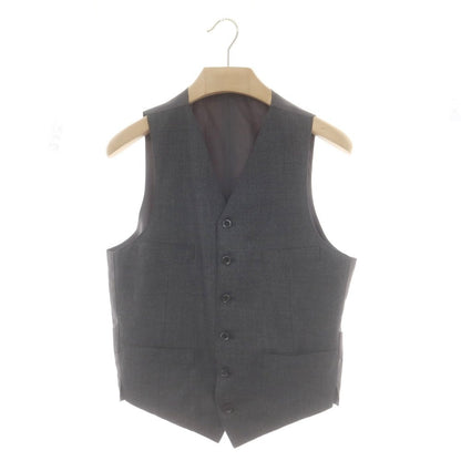 【中古】ボストンテーラー BOSTON TAILOR ウール スリーピース 3つボタンスーツ ダークグレー【 表記なし（S位） 】【 状態ランクB 】【 メンズ 】