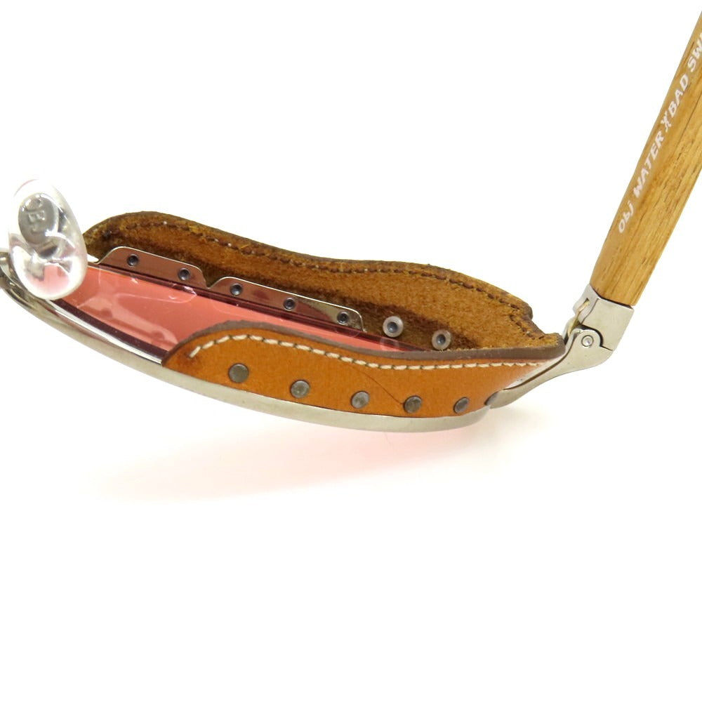 【中古】オブジェ OBJ × SPIGOLA サングラス ベージュxシルバー【 51□18 135 】【 状態ランクB 】【 メンズ 】