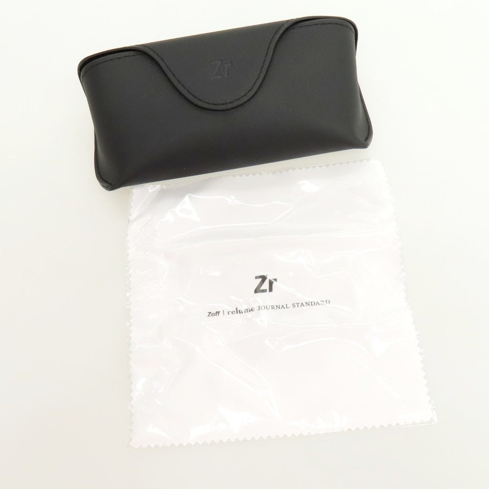 【中古】ジャーナルスタンダード レリューム JOURNAL STANDARD relume × Zoff セルフレームサングラス ブラック【 48□23 145 】【 状態ランクA 】【 ユニセックス 】