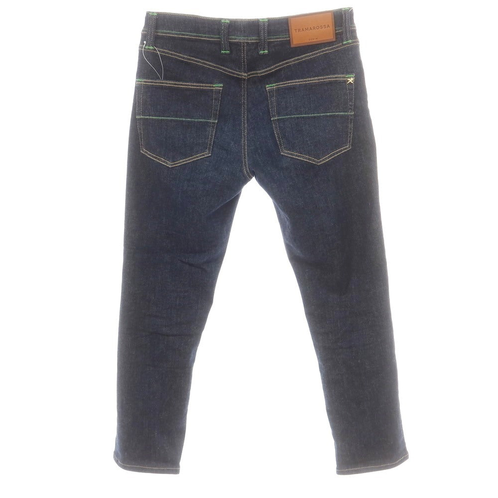 【中古】トラマロッサ Tramarossa ストレッチ コットンポリエステル ジーンズ デニムパンツ ネイビー【 34 】【 状態ランクB 】【 メンズ 】