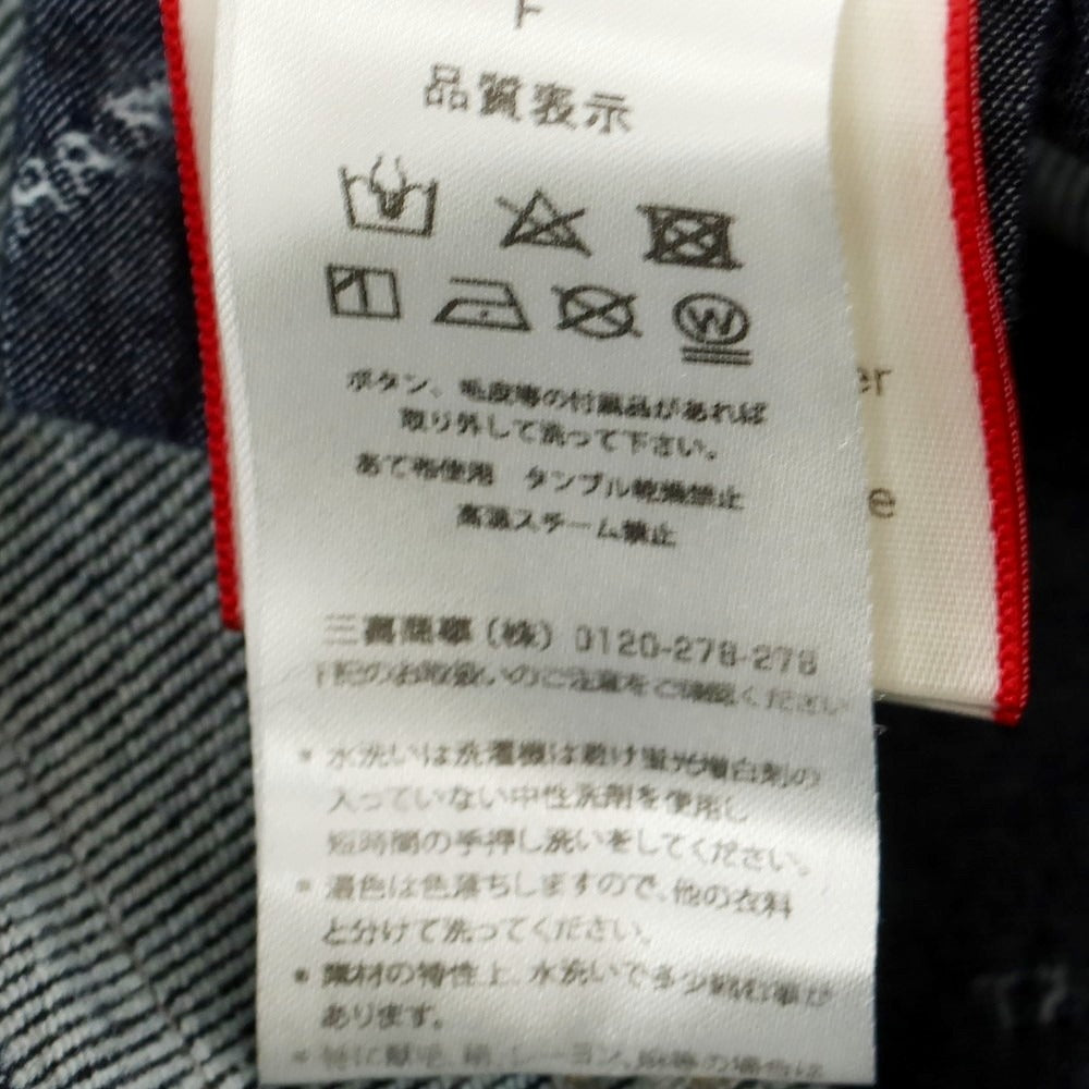 【中古】トラマロッサ Tramarossa ストレッチ コットンポリエステル ジーンズ デニムパンツ ネイビー【 34 】【 状態ランクB 】【 メンズ 】