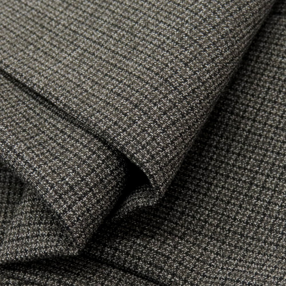 【中古】インコテックス スローウェア INCOTEX SLOWEAR ストレッチ ポリエステルウール チェック イージースラックスパンツ ダークウォームグレーxブラック【 50 】【 状態ランクB 】【 メンズ 】