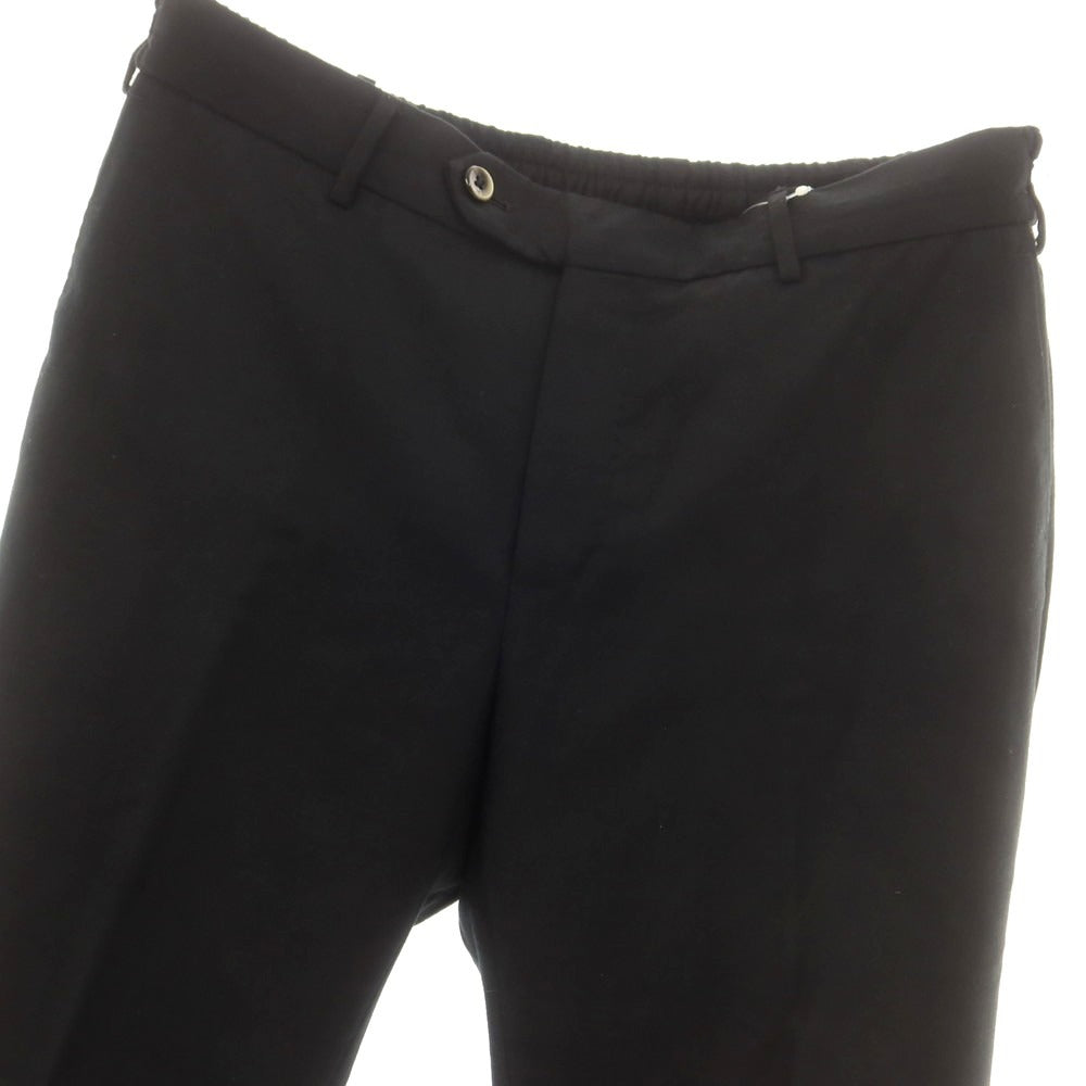 【中古】ピーティートリノ PT TORINO ストレッチ ウール イージースラックスパンツ ブラック【 サイズ50 】【 状態ランクB 】【 メンズ 】 [CPD]
