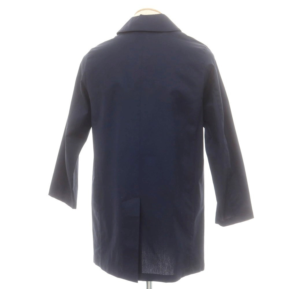 【中古】マッキントッシュ Mackintosh コットン ステンカラーコート ネイビー【 34 】【 状態ランクB 】【 メンズ 】
