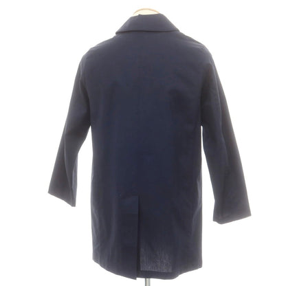 【中古】マッキントッシュ Mackintosh コットン ステンカラーコート ネイビー【 34 】【 状態ランクB 】【 メンズ 】
