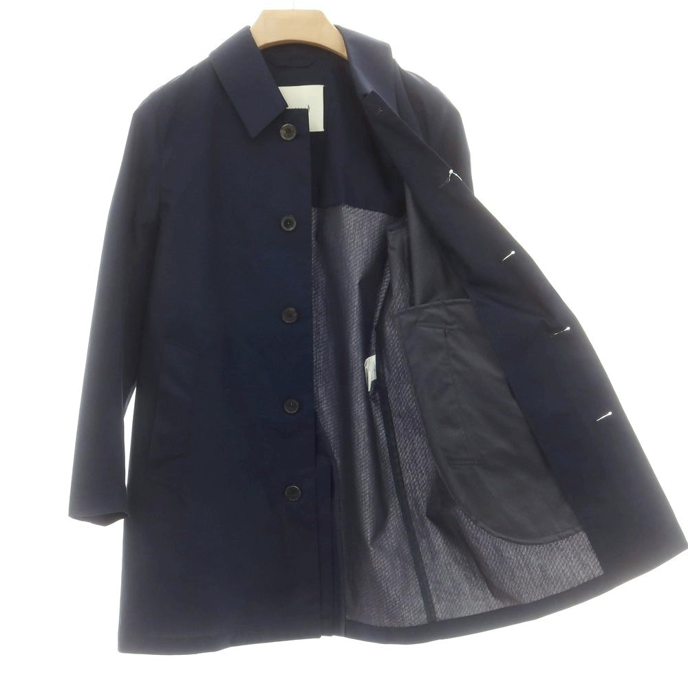 【中古】マッキントッシュ Mackintosh コットン ステンカラーコート ネイビー【 34 】【 状態ランクB 】【 メンズ 】