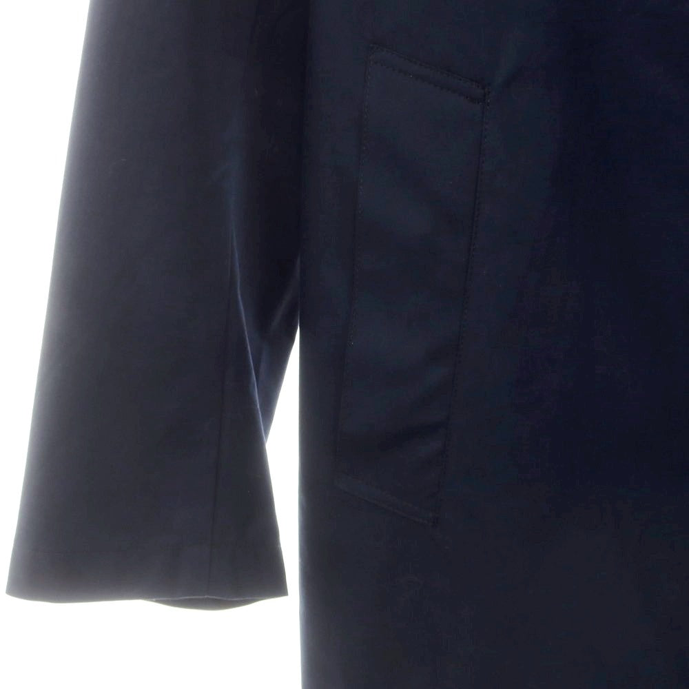 【中古】マッキントッシュ Mackintosh コットン ステンカラーコート ネイビー【 34 】【 状態ランクB 】【 メンズ 】