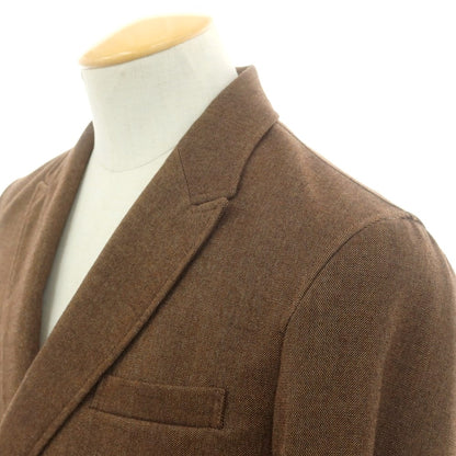 【中古】ビームスプラス BEAMS PLUS ポリエステルコットン ダブル テーラードジャケット ブラウン【 S 】【 状態ランクB 】【 メンズ 】