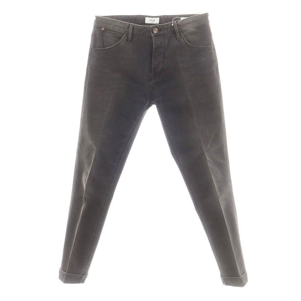 【中古】ピーティーゼロチンクエ PT05 REGGAE ストレッチ コットン ジーンズ デニムパンツ ブラック【サイズ29】【 状態ランクB 】【 メンズ 】 [CPD]