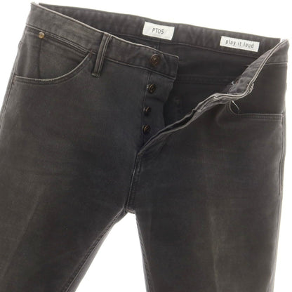 【中古】ピーティーゼロチンクエ PT05 REGGAE ストレッチ コットン ジーンズ デニムパンツ ブラック【サイズ29】【 状態ランクB 】【 メンズ 】 [CPD]
