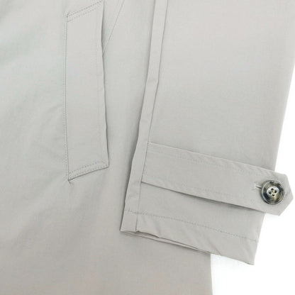 【新品アウトレット】バルバ BARBA ストレッチ ナイロン ステンカラーコート グレー【 50 】【 状態ランクN- 】【 メンズ 】