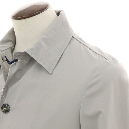 【新品アウトレット】バルバ BARBA ストレッチ ナイロン ステンカラーコート グレー【 50 】【 状態ランクN- 】【 メンズ 】