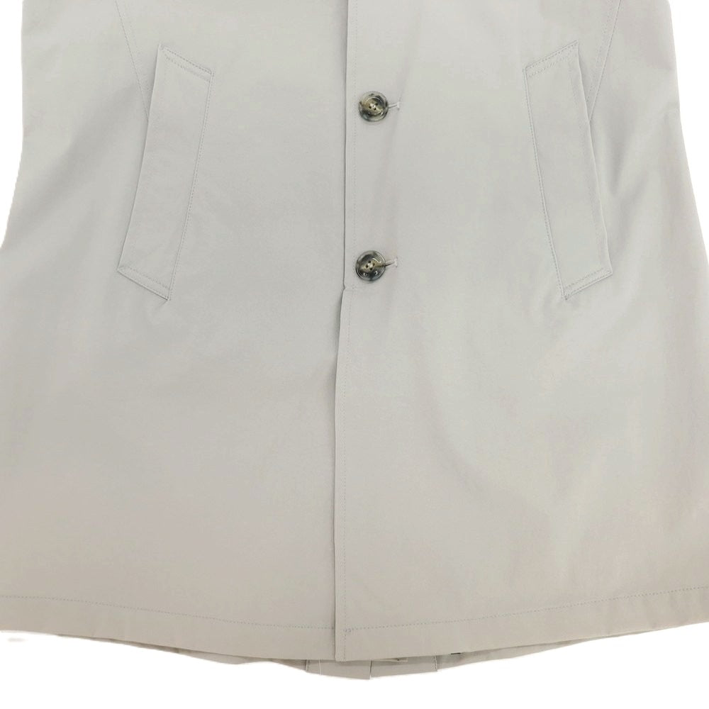 【新品アウトレット】バルバ BARBA ストレッチ ナイロン ステンカラーコート グレー【 50 】【 状態ランクN- 】【 メンズ 】