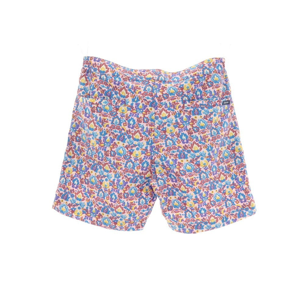 【新品】インコテックス INCOTEX mare ナイロン ボタニカル プリント スイムウェア 水着 ライトピンクxブルー【サイズ46】【 状態ランクN 】【 メンズ 】