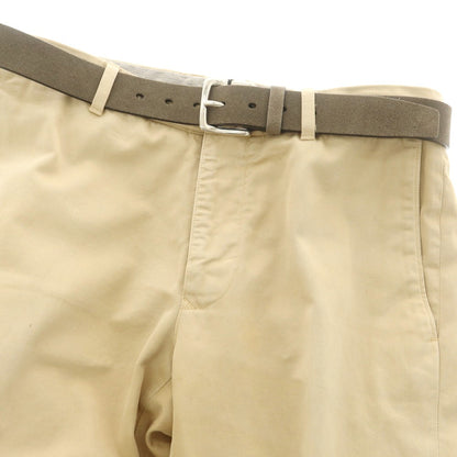 【新品アウトレット】スローウェア SLOWEAR スエードレザー ベルト オリーブ【 95 】【 状態ランクN- 】【 メンズ 】