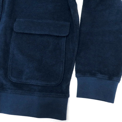 【新品】ザノーネ ZANONE コットン パイル ブルゾン ネイビー【 L 】【 状態ランクN 】【 メンズ 】