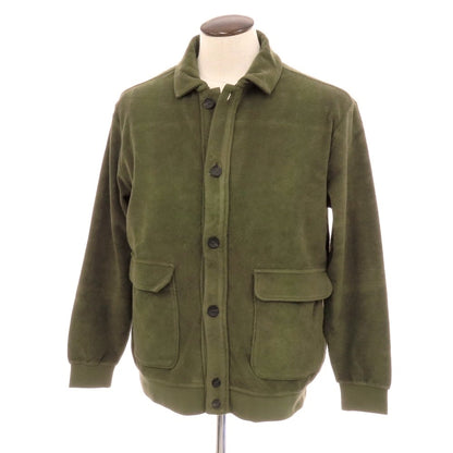 【新品】ザノーネ ZANONE コットン パイル ブルゾン ダークオリーブ【 L 】【 状態ランクN 】【 メンズ 】