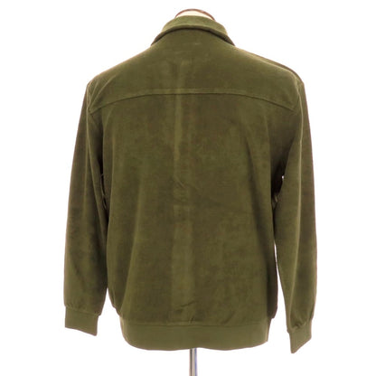 【新品】ザノーネ ZANONE コットン パイル ブルゾン ダークオリーブ【 L 】【 状態ランクN 】【 メンズ 】