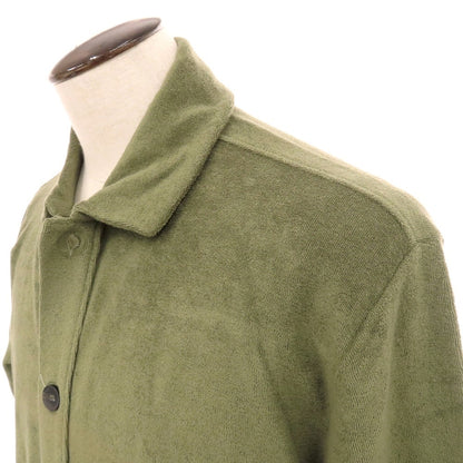 【新品】ザノーネ ZANONE コットン パイル ブルゾン オリーブ【 L 】【 状態ランクN 】【 メンズ 】