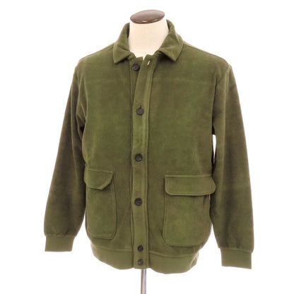 【新品】ザノーネ ZANONE コットン パイル ブルゾン ダークオリーブ【 L 】【 状態ランクN 】【 メンズ 】