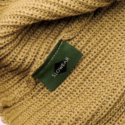 【新品】ザノーネ ZANONE コットン リブニット カーディガン ジャケット ベージュ【 52 】【 状態ランクN 】【 メンズ 】