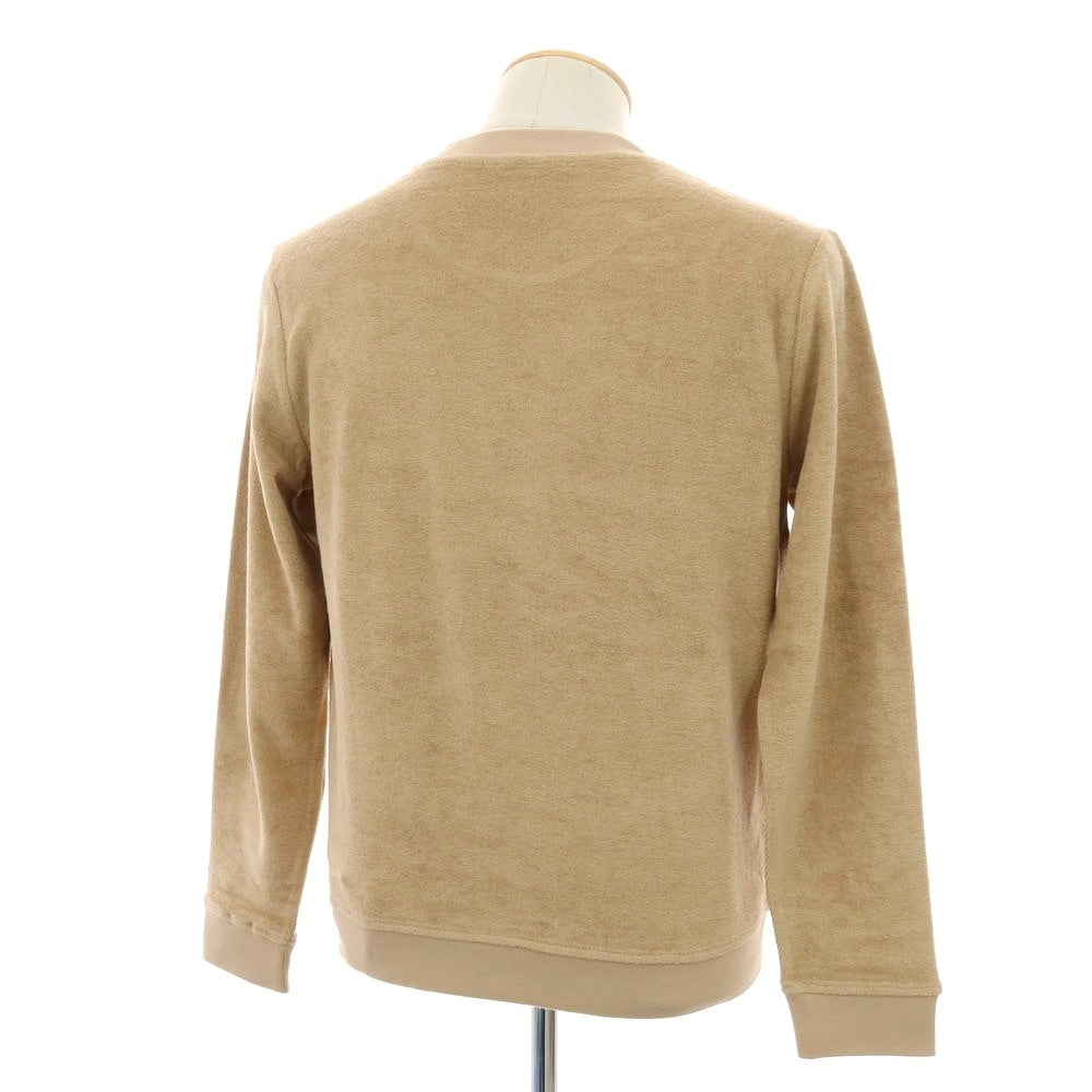 【新品】ザノーネ ZANONE コットン パイル クルーネック スウェット ベージュ【 S 】【 状態ランクN 】【 メンズ 】