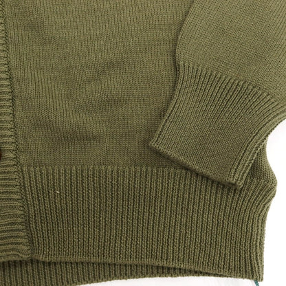 【新品アウトレット】ザノーネ ZANONE ミドルゲージ コットン カーディガン オリーブグリーン【 46 】【 状態ランクN- 】【 メンズ 】