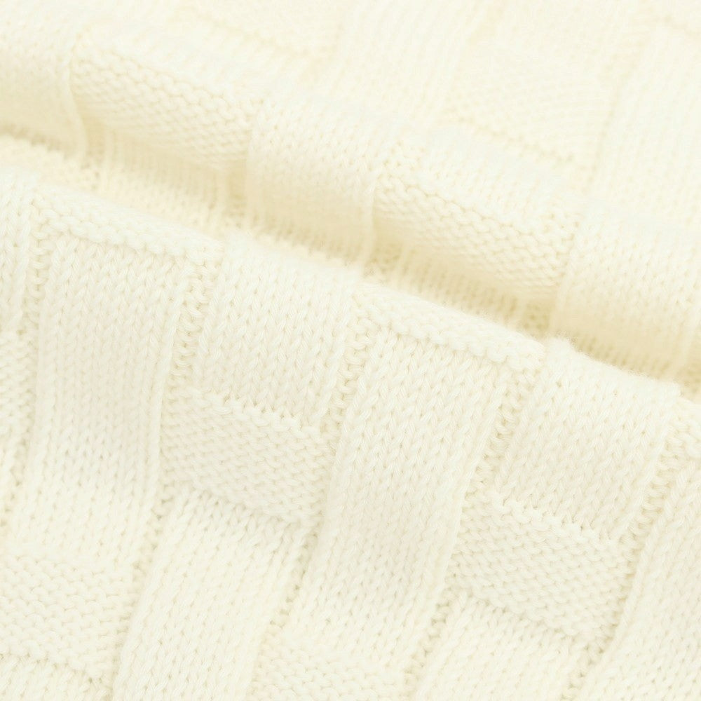 【新品】ザノーネ ZANONE コットン クルーネック プルオーバーニット アイボリー【 48 】【 状態ランクN 】【 メンズ 】