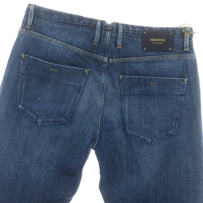 【新品】インコテックス ブルーディヴィジョン INCOTEX BLUE DIVISION TAILOR MADE タイトテーパードデニムパンツ ジーンズ ダークブルー【 33 】【 状態ランクN 】【 メンズ 】