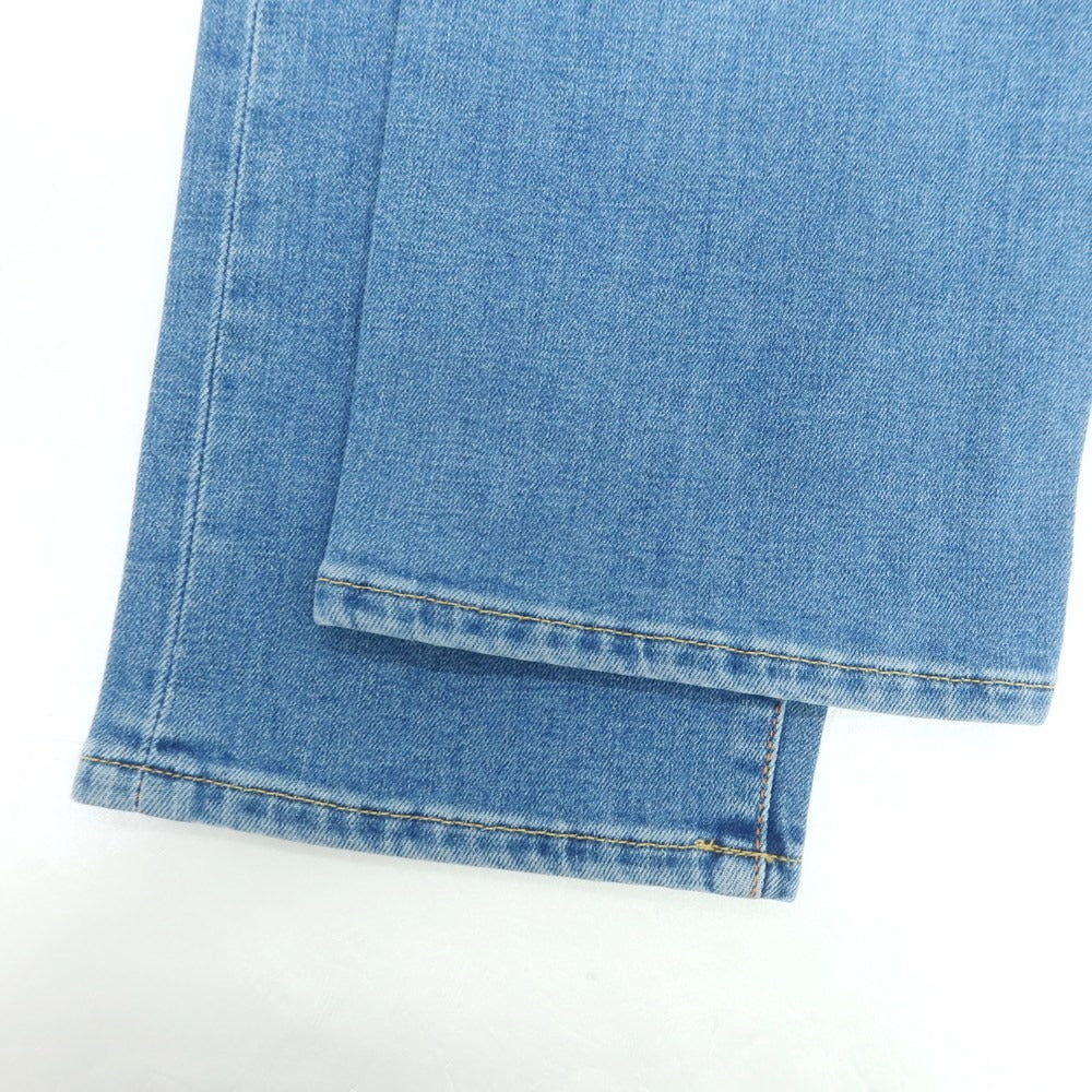 【新品】インコテックス ブルーディヴィジョン INCOTEX BLUE DIVISION ストレッチ タイトテーパードデニムパンツ ジーンズ ライトブルー【サイズ33】【 状態ランクN 】【 メンズ 】 [CPD]