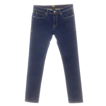 【新品】インコテックス ブルーディヴィジョン INCOTEX BLUE DIVISION ストレッチ タイトテーパードデニムパンツ ジーンズ ネイビー【 33 】【 状態ランクN 】【 メンズ 】