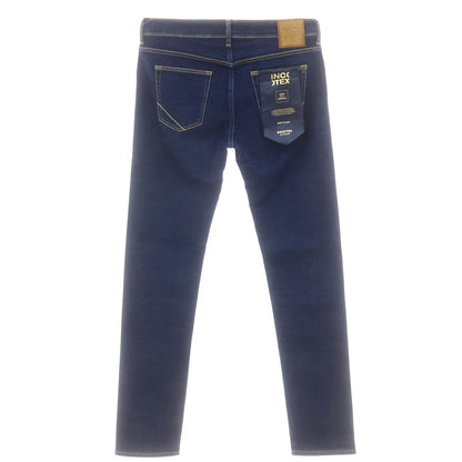 【新品】インコテックス ブルーディヴィジョン INCOTEX BLUE DIVISION ストレッチ タイトテーパードデニムパンツ ジーンズ ネイビー【 33 】【 状態ランクN 】【 メンズ 】