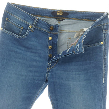 【新品アウトレット】インコテックス ブルーディヴィジョン INCOTEX BLUE DIVISION ストレッチ タイトテーパードデニムパンツ ジーンズ ブルー【 33 】【 状態ランクN- 】【 メンズ 】