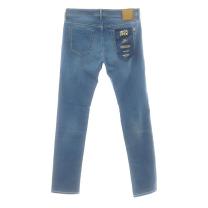 【新品アウトレット】インコテックス ブルーディヴィジョン INCOTEX BLUE DIVISION ストレッチ タイトテーパードデニムパンツ ジーンズ ブルー【 33 】【 状態ランクN- 】【 メンズ 】