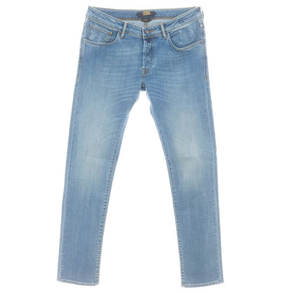 【新品アウトレット】インコテックス ブルーディヴィジョン INCOTEX BLUE DIVISION ストレッチ タイトテーパードデニムパンツ ジーンズ ブルー【 33 】【 状態ランクN- 】【 メンズ 】