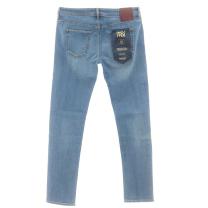 【新品アウトレット】インコテックス ブルーディヴィジョン INCOTEX BLUE DIVISION ストレッチ タイトテーパードデニムパンツ ジーンズ ブルー【 33 】【 状態ランクN- 】【 メンズ 】
