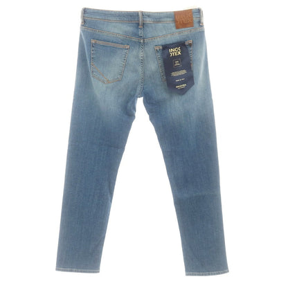 【新品アウトレット】インコテックス ブルーディヴィジョン INCOTEX BLUE DIVISION ストレッチ タイトテーパードデニムパンツ ジーンズ ブルー【 33 】【 状態ランクN- 】【 メンズ 】