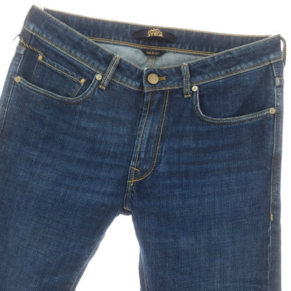 【新品】インコテックス ブルーディヴィジョン INCOTEX BLUE DIVISION ストレッチ タイトテーパードデニムパンツ ジーンズ ネイビー【 32 】【 状態ランクN 】【 メンズ 】