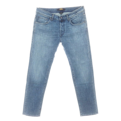 【新品アウトレット】インコテックス ブルーディヴィジョン INCOTEX BLUE DIVISION ストレッチ タイトテーパードデニムパンツ ジーンズ ブルー【 33 】【 状態ランクN- 】【 メンズ 】