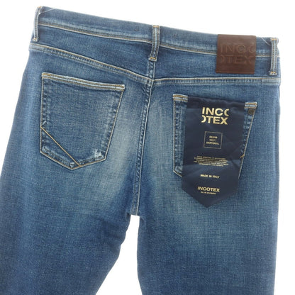 【新品アウトレット】インコテックス ブルーディヴィジョン INCOTEX BLUE DIVISION ストレッチ タイトテーパードデニムパンツ ジーンズ ブルー【 33 】【 状態ランクN- 】【 メンズ 】