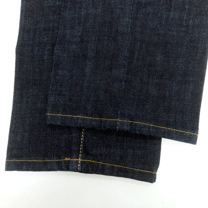 【新品アウトレット】インコテックス ブルーディヴィジョン INCOTEX BLUE DIVISION ワンプリーツ ストレッチ タイトテーパードデニムパンツ ネイビー【 33 】【 状態ランクN- 】【 メンズ 】