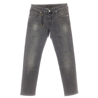 【新品】インコテックス ブルーディヴィジョン INCOTEX BLUE DIVISION ストレッチ タイトテーパードデニムパンツ ダークグレー【 30 】【 状態ランクN 】【 メンズ 】